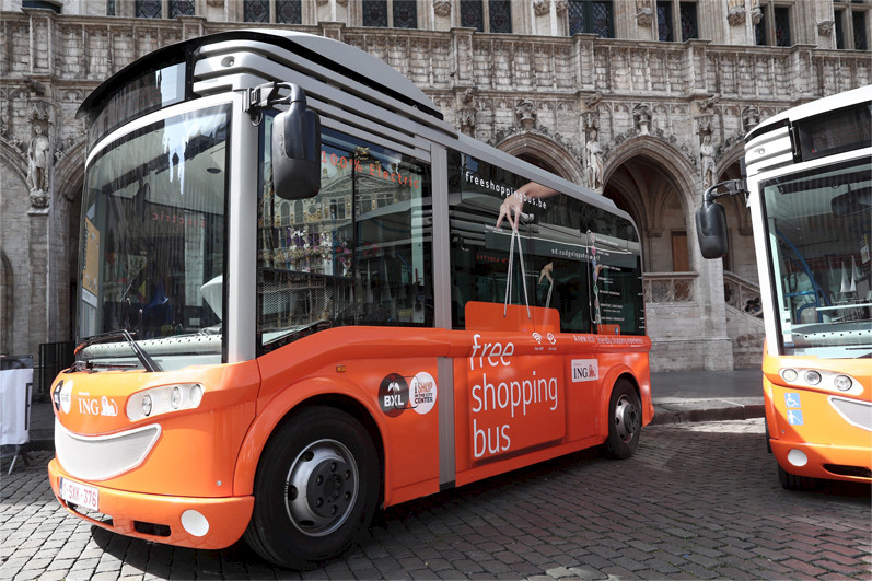 free shopping bus
